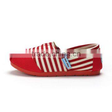 Slip-on no Laces Fashion Stylish Clean Stripe Baby Cloth Casual Shoes for Kids Children Boys Girls or Adults photo-4