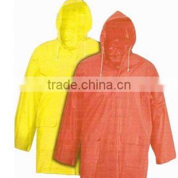 Adult 100% PVC Motorcycle Raincoat Fabric With Customer' S Logo photo-2