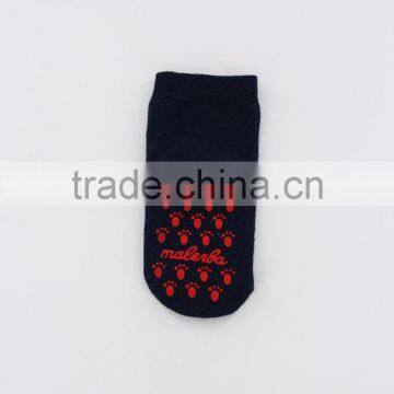 Children Boy Custom Non Slip Dots Terry School Socks photo-4