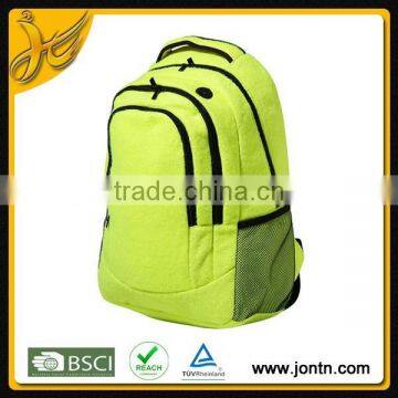 Multifunctional durable green color hiking backpack