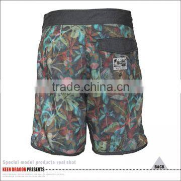 Tropical Print Boardshorts 2017 Mens Quick Dry Swim Trunks With High Quality Fabric photo-5
