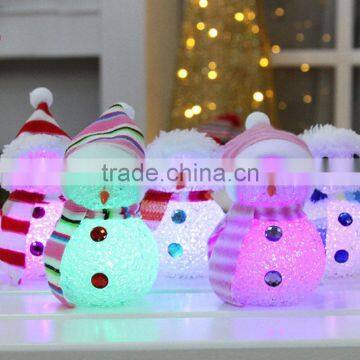 HD1015 Christmas Glowing Balls Christmas Snowman Christmas Tree Ornament Christmas Ball