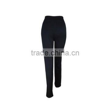 Wholesal Black High Waist Yoga Pants/Flare Yoga Pants /Cheap Capris Pants photo-5