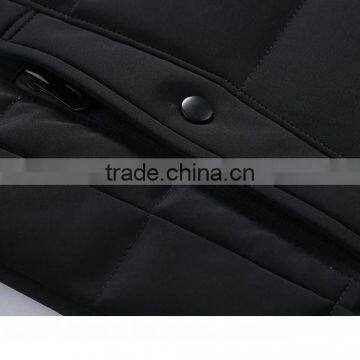 Men Stand Collar Fashion Slim Lightweight Warm Quilting Padded Jacket photo-5