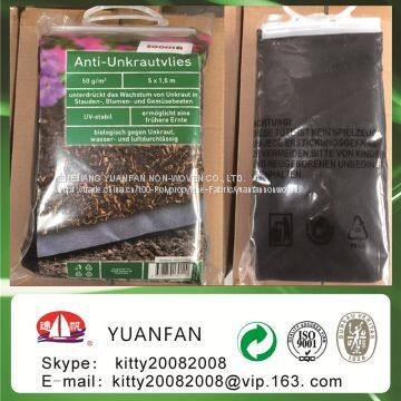 Black Landscape Fabric/weed Control Fabric/ground Mulch Film photo-2