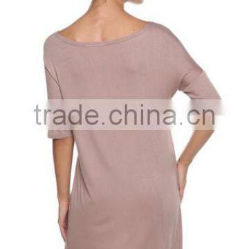 Tops For Women 2016 Fashion Cute & Comfy Loose Fit Short Sleeves Tunic Tops photo-6