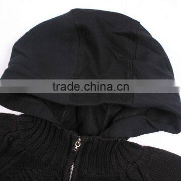 Men Plain Sweater Hoodies Jackets photo-2