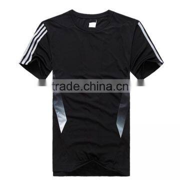 New Fashion Mens Quick Dry Short Sleeve Blank T Shirt 100% Polyester Sport Shirt Tees photo-5