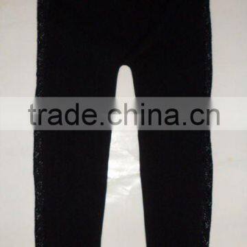 middle length solid seamless ladies legging