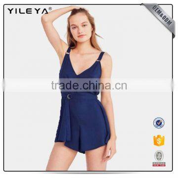 Rompers Jumpsuits Women Sexy v-neck Backless Jumpsuits Waisted Lady Rompers Clubwear