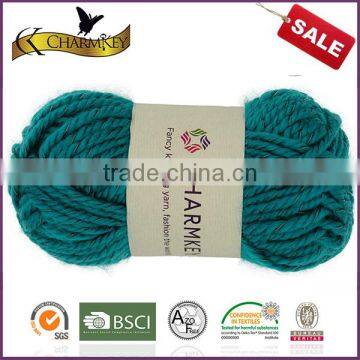Charmkey Fresh Color Acrylic Polyester Blend Yarn Scarf Knitting Yarn Reflective Yarn photo-2