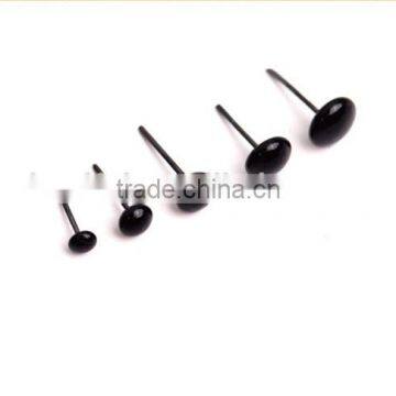 Needle Felting Accessories Small Felt Cute Toys Black Glass Eyes photo-6