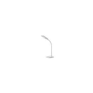 Modern 12 W Dimming USB LED Desk Lamp flexible metal tube , white