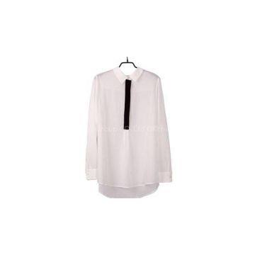 Ladies\'\' Linen/viscose Blouse