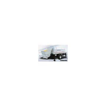 Sinoway trailer concrete pump