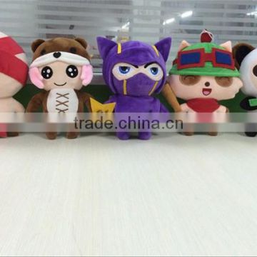 New Hot selling Plush toy LOL stuffed toys League of Legends plush dolls