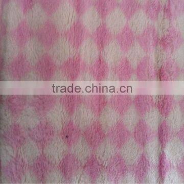 2014 New 100% Polyester Plush Fabric For Hometextile/Garment/Toy JLPV-50