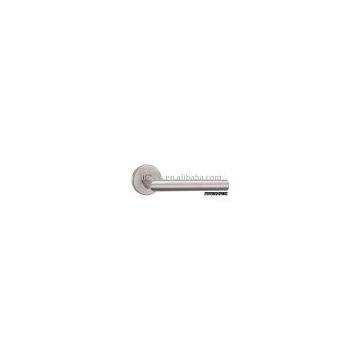 stainless steel rosette leverset