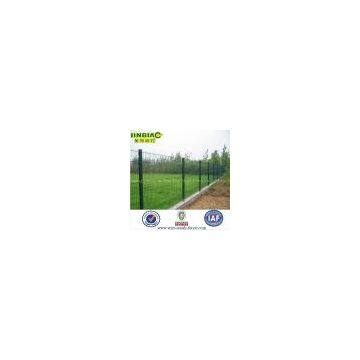PVC coated wire mesh fence