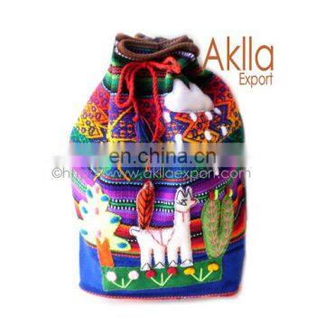Backpacks of Blanket Arpillada in Many Colors