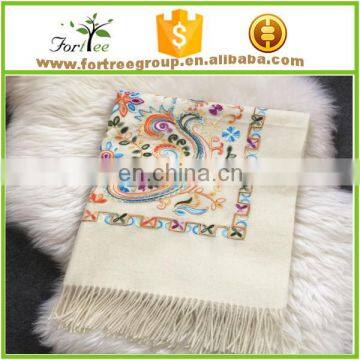 wholesale custom muslim embroidery scarf