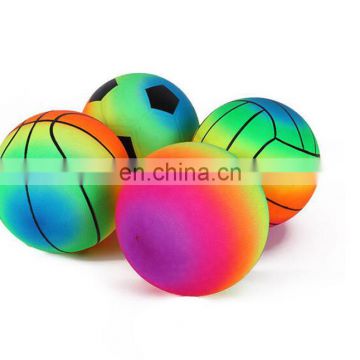 Wholesale Promotional Rainbow PVC Toy Ball