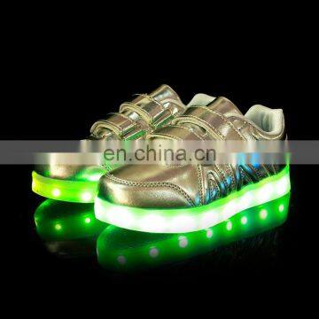 Factory Wholesale OEM USB Charge Children Kids Led Shoes Sneakers Cool Casual Shoes for Boys Girls photo-2