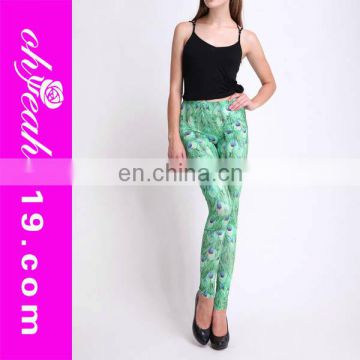 Latest design fashion digital galaxy print leggings wholesale