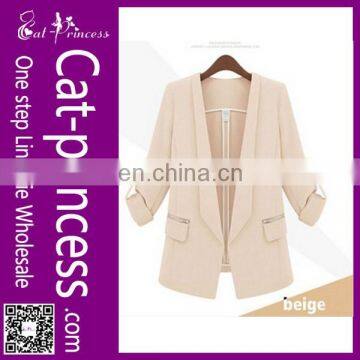 Top selling new design formal women business suit coat