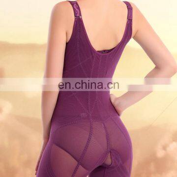 3 Row Hooks Thin Girdle Underbust Tummy Lift Control Shapewear photo-2