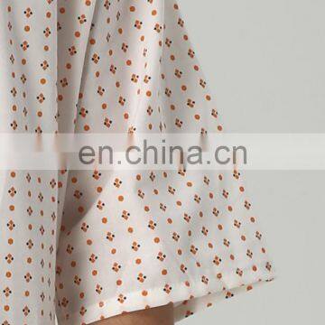 V-neck Comfortable Flame Retardant Hospital Clothing Patient Gown