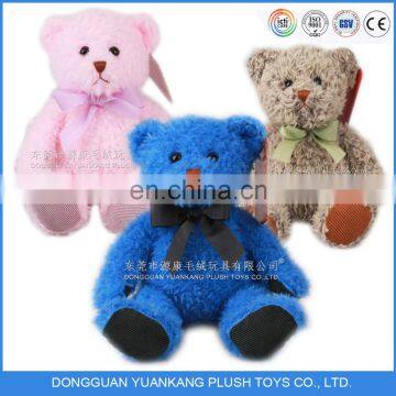 Custom colourful 100% PP cotton plush teddy bear