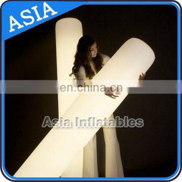 Decorative Inflatable Light Column For Advertising / Inflatable Lighting Tube photo-2