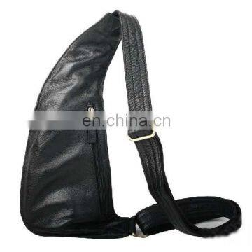 Black Leather Backpack, Leather Backpack Pattern, Leather Backpack for Man Made in India photo-5