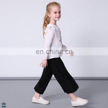 T-GP005 Fashion Wide Leg Girls New Style Pants Design