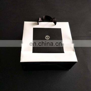 Wholesale Custom Logo Printed Cheap Luxury Recyclable Shopping gift black Kraft Paper