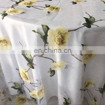 Floral Print Table Cloth 84 Inch Round Tablecloth Party photo-2