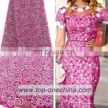 China Suppliers African Tulle Lace Fabric /african Lace Fabrics /african Lace Wedding Lace Fabric for Aso Oke