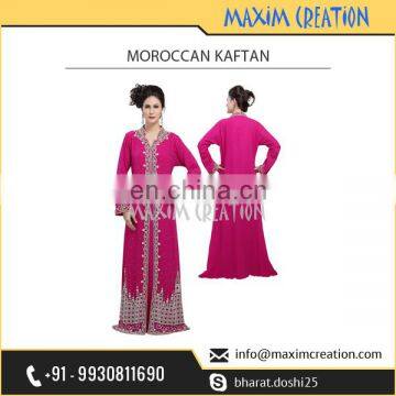 Best Selling Long moroccan Kaftan Dress from Top Brand of India