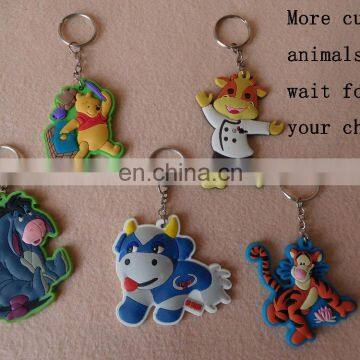 2016 High Quality Soft Pvc Keychain With Embossed Animals Logo photo-5