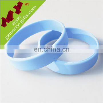 DIY colorful logo silicon rubber wrist band