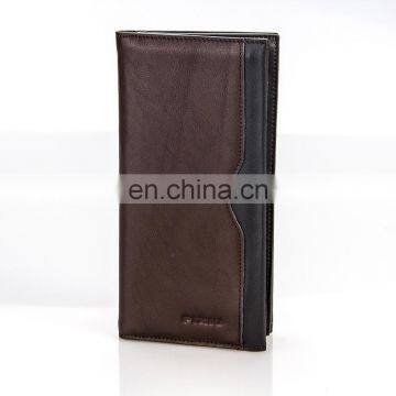 Cheap Price Human Business Young Man Genuine Leather Purse Wallet photo-2