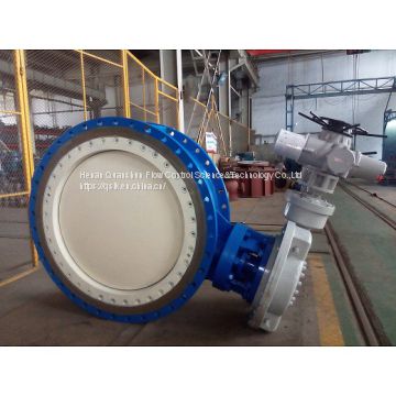 bi-directional  sealing butterfly valve