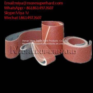 Abrasive Belts, Sanding Belts ceramic, silicon, zirconia,aluminum miya@moresuperhard.com