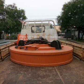 Circular Lifting Electro Magnet for Steel Scrap MW5-90L photo-5