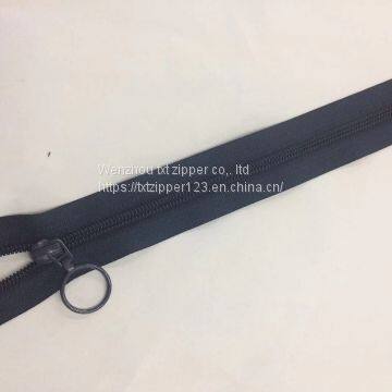 #5 Nylon Zipper With Circle Slider Close End
