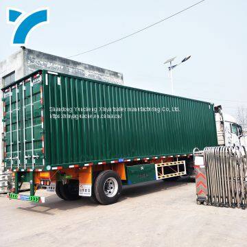 Box Transport Semi Trailer Box Cargo Van Trailer photo-4