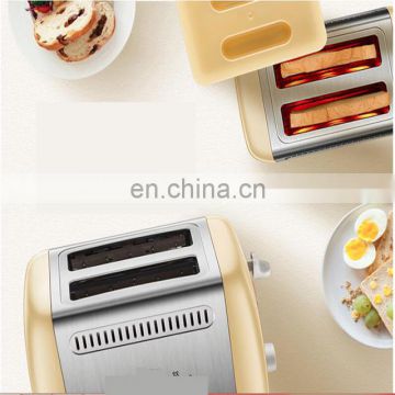 Home use keep warm 2 slice bread toaster