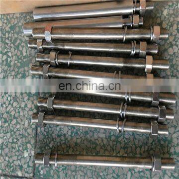 17-4ph DIN 933 Hex Bolt With DIN 934 Hex Nut Size M27 X 175