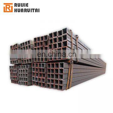 50x50x3.75mm square steel tube, erw steel tube price and size, black square steel hollow section